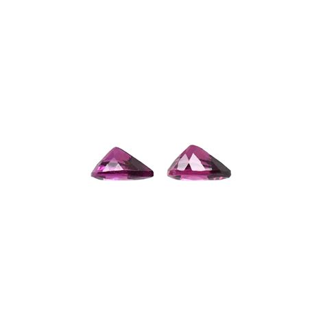 Buy Raspberry Garnet Pear Shape X Mm Matching Pair Approximately