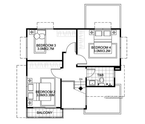 Modern House Design Series: MHD-2015016 | Pinoy ePlans