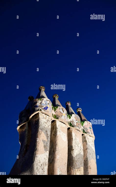 Casa batllo roof hi-res stock photography and images - Alamy