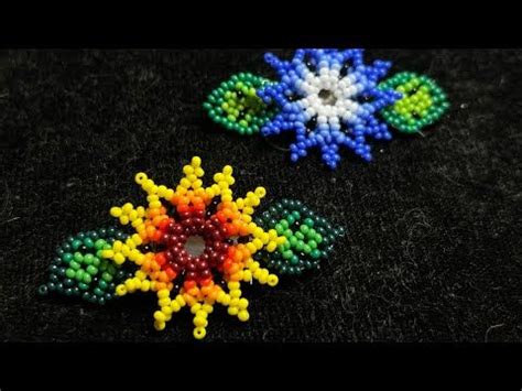 BROCHE PRENDEDOR ESTILO HUICHOL PASO A PASO Videos De Bisuteria