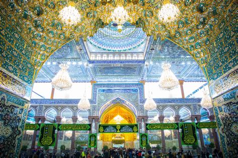 In Pictures Imam Hussain Holy Shrine Decorated Ahead Of Birth