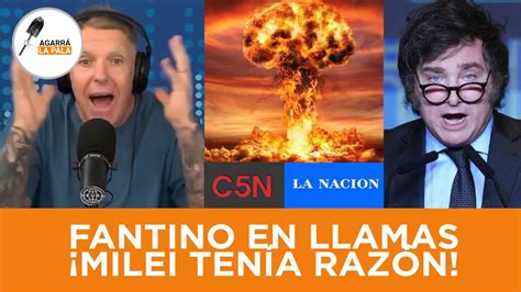 FANTINO SE VOLVIÓ LOCO CONTRA EL PERIODISMO ENSOBRADO Y LE DIO LA RAZÓN