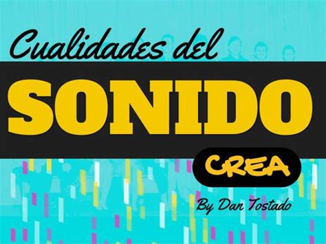 Book Creator Cualidades Del Sonido