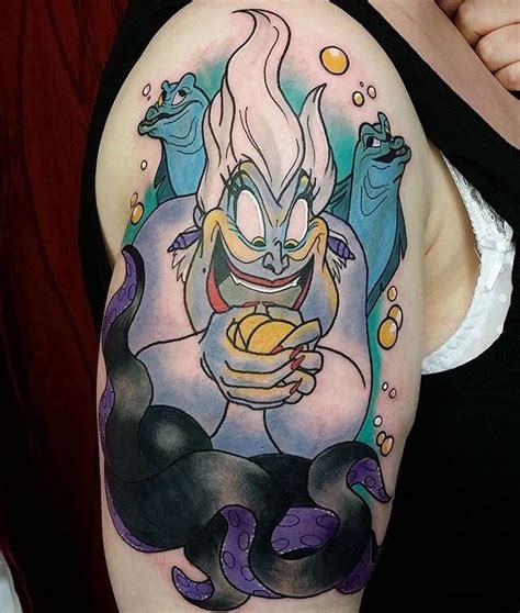 Fuckyeahtattoos Disney Tattoos Ursula Tattoo Tattoos