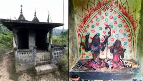 200 Year Old Hindu Temple Set Ablaze In Assam Culprits Unidentified Trendradars India