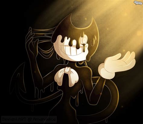 If Cuphead Meets Bendy By Kirby Popstar On Deviantart Bendy And The Ink Machine Old Cartoons