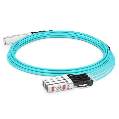 Cable Óptico Activo Breakout QSFP a SFP Compatible con H3C QSFP28