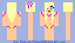 Sexy Bikini Girl Minecraft Skin