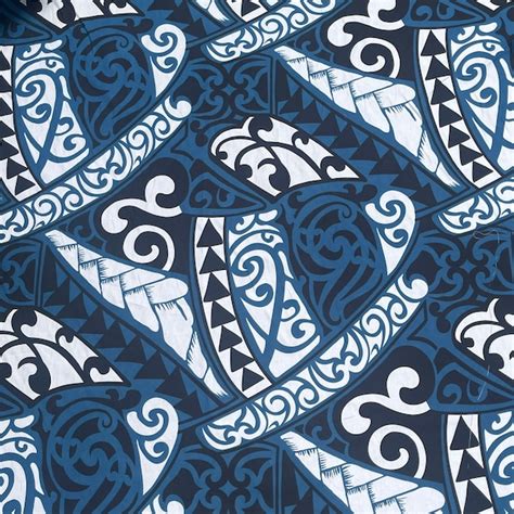 Polynesian Fabric Etsy