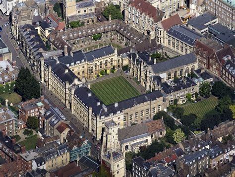 Corpus Christi College College Cambridge Aerial Corpus Christi