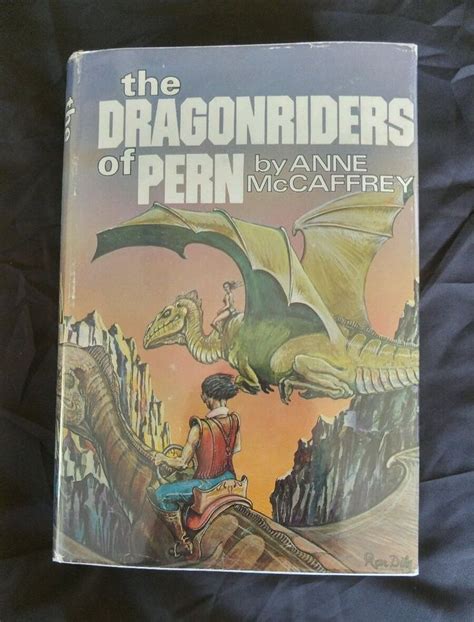 The Dragonriders Of Pern Anne Mccaffrey Vintage 1978 Hcdj Bce Mylar