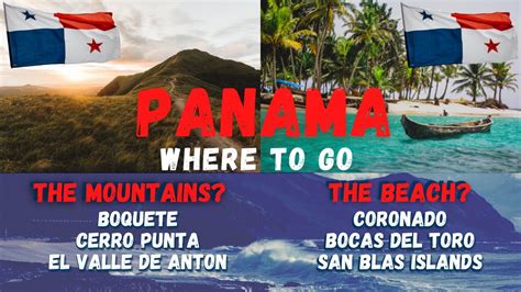 Travel To Panama 🇵🇦 Best Places Boquete Coronado Bocas Del Toro San