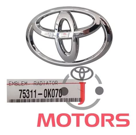 Emblema De Parrilla Frontal Toyota Fortuner Original MercadoLibre