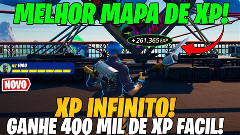 GANHE 400 MIL De XP FACIL Nesse MAPA De XP INFINITO INSANO Fortnite