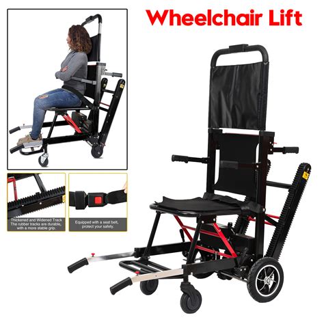 Genesis Mobile Stairlift - Battery Powered Portable Stair Wheelchair - Motorized Chair Lift ...