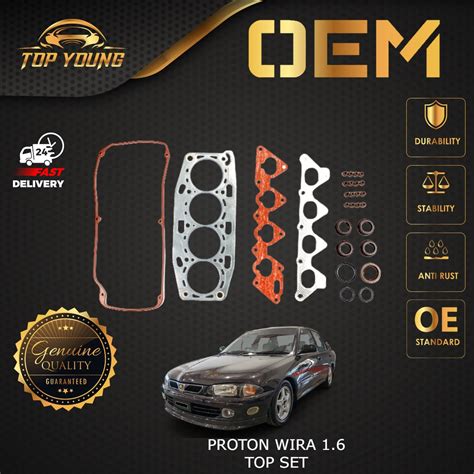 ENGINE TOP SET PROTON WIRA 1 6 ORIGINAL QUALITY TOP SET GASKET