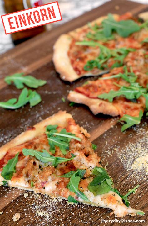 Chicken Sausage Pizza Recipe With Arugula And Einkorn Flour Video