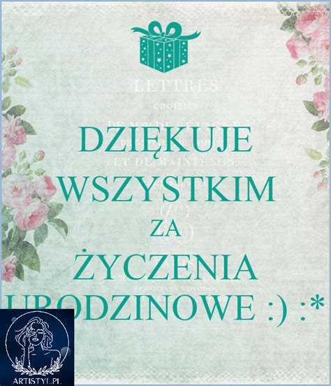 Bardzo Dziękuje Wszystkim Za Życzenia Jak Sprawić by Twoja Radość