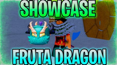 SHOWCASE NOVA FRUTA DRAGON MODELO DATA DO UPDATE BLOX FRUITS