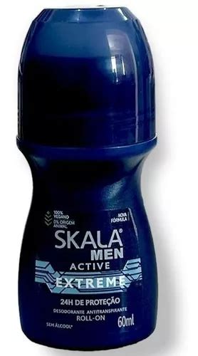 Desodorante Roll On Skala For Men Active Extreme Ml Mercadolivre