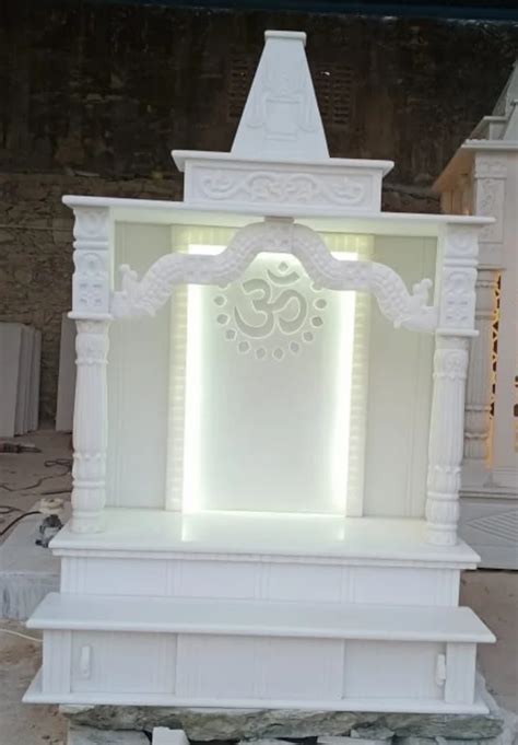 Makrana White Marble Temple Design Antique Size X Cm At Rs