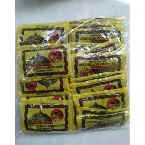 Jual Teh Candi Borobudur Sachet Pcs Shopee Indonesia