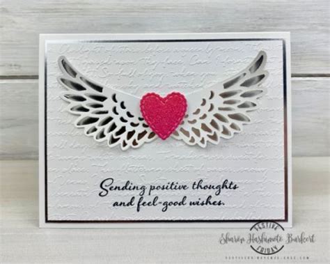 Heart Wings As The Ink Dries Stampin Up Christmas Cards Valentine