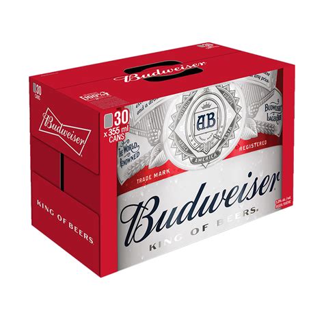 Budweiser 30 X Can 355 Ml The Beer Store