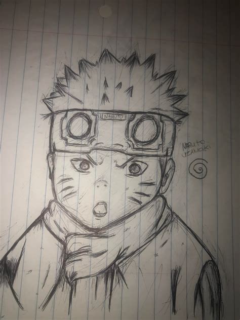 Kid naruto drawing : r/drawing