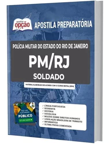 Apostila Concurso Pm Rj Soldado Polícia Militar Rj Parcelamento