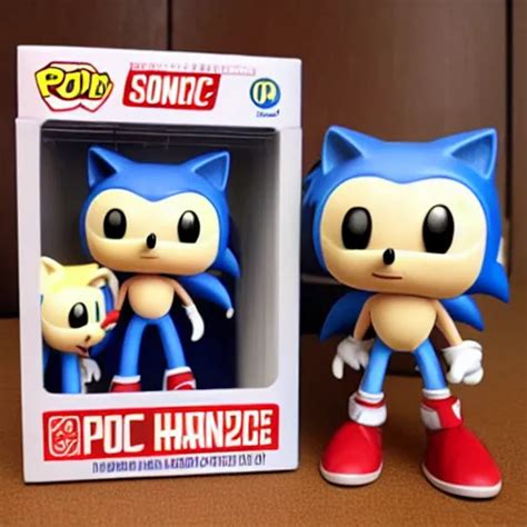 Sonic The Hedgehog Funko Pop Stable Diffusion