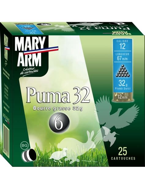 Cartouches Mary Arm Puma Cal