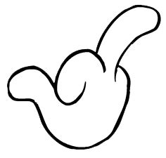 Middle Finger Drawing - ClipArt Best