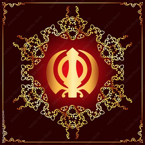 Khanda Stock Vector | Adobe Stock