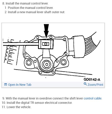 Transmission Range Sensor Symptoms Put In Drive Goes Thru All