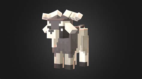 Kiko Goat Custom Minecraft Goat Model 3d Model By Jessdragon12 [8a99b1e] Sketchfab