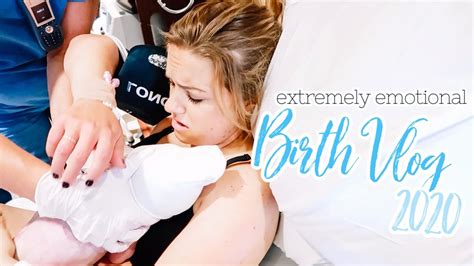 Emotional Birth Vlog 30 Hour Unmedicated Labor And Delivery Emergency