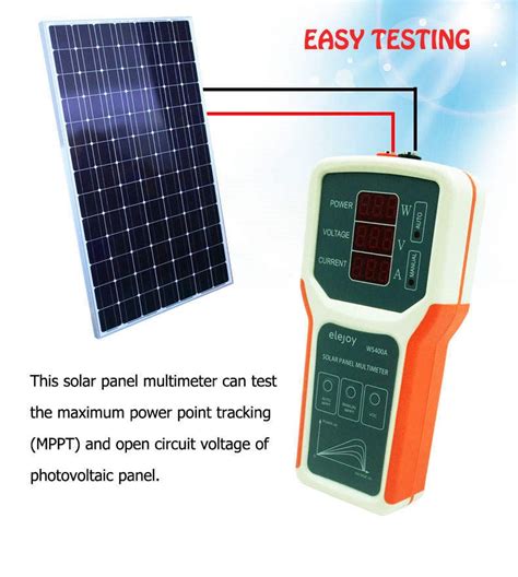 Elejoy Ws A Pv Panel Multimeter Era Energy Tech