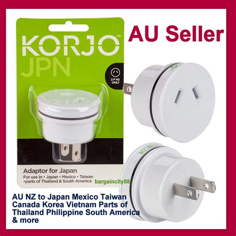 Japan Plug Japan Adapter For Australian To Japan Taiwan Korea Vietnam