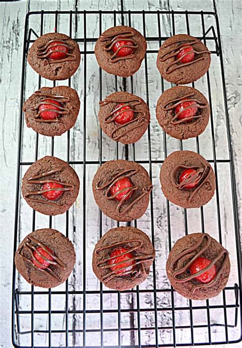 Chocolate Covered Cherry Cookies Hezzi D S Books And Cooks