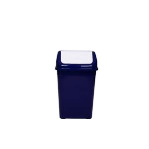 Plastic Swing Top Hygiene Bin Blue Litre Internal Waste Bins