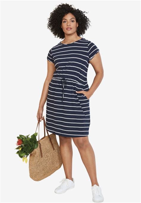 Womens Plus Size Casual Dresses Ellos