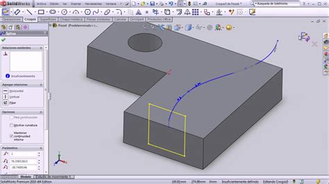 08 Operaciones de corte Tutoriales básicos de SolidWorks 2010 YouTube