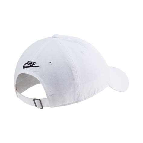 Gorra Nike Sportswear Heritage86 Just Do It White Black Fútbol Emotion