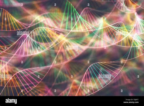 Image Of Genetic Codes Dna Concept Image For Use As Background