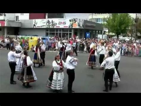 Transylvanian Saxons Folkloristic Dance Group At The Folkloric Festival