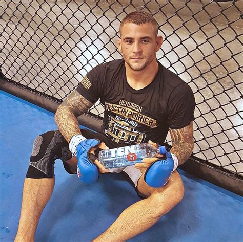 Ten Spring Water Signs Ufc Fighter Dustin The Diamond Poirier