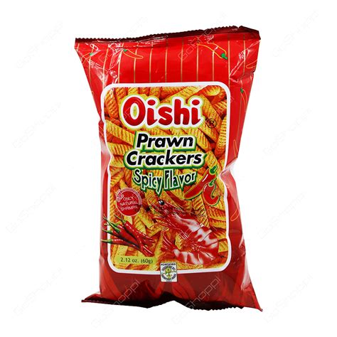 Oishi Prawn Crackers Spicy Flavor G Buy Online