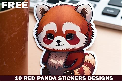 Cute Red Panda Stickers Informacionpublica Svet Gob Gt