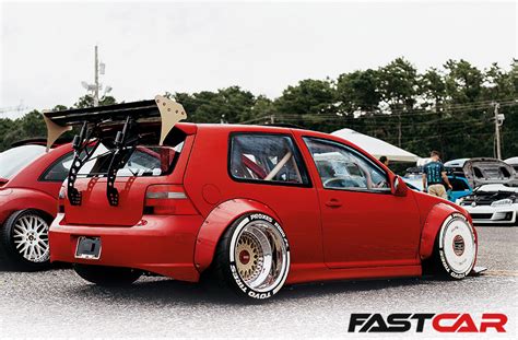 Modified VW Golf Mk4 R32 With Twin Turbo VR6 Engine | Fast Car